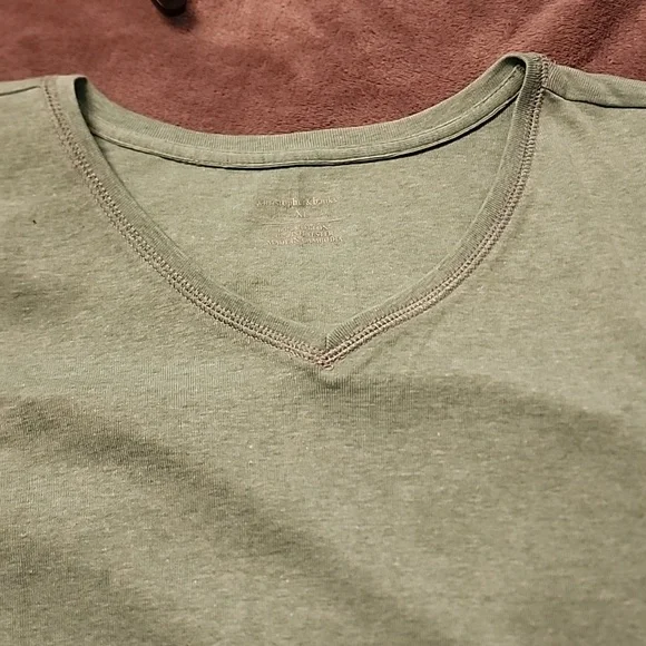 NWT. Christopher & Banks. Short sleeve green/teal top. XL - Picture 5 of 7